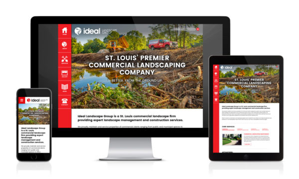 Ideal Landscape Group's New Website