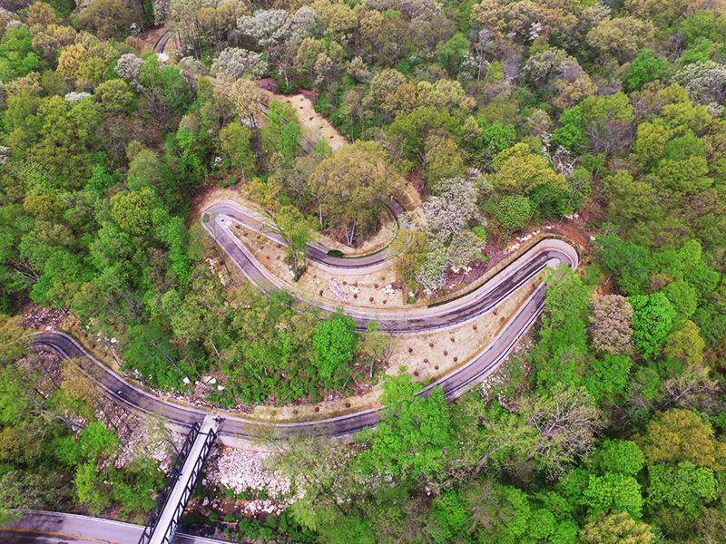 Cliff Cave Park trail