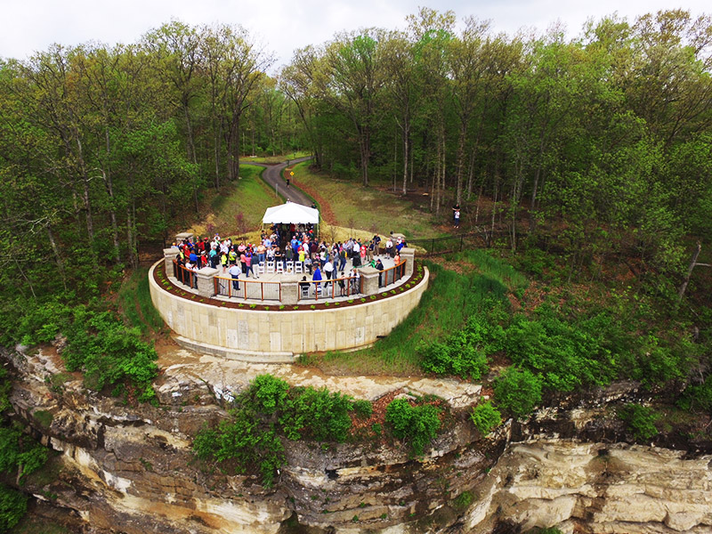 Cliff Cave Park trail