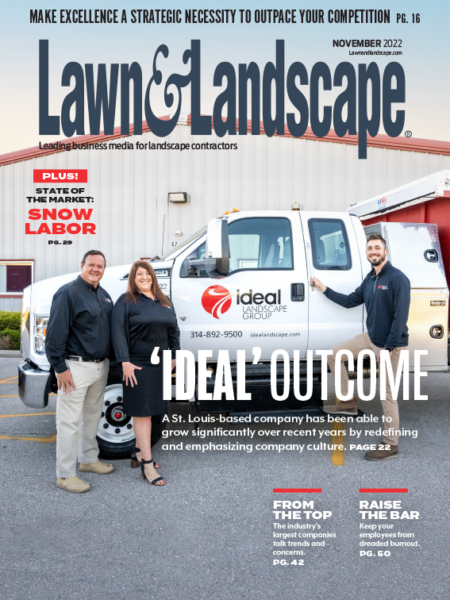 Lawn & Landscape magazine cover